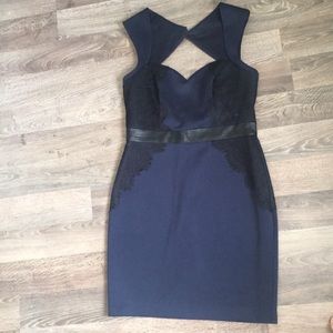 Navy blue dress